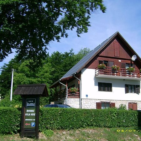 Vila Vuk Plitvicka Jezera Exterior foto